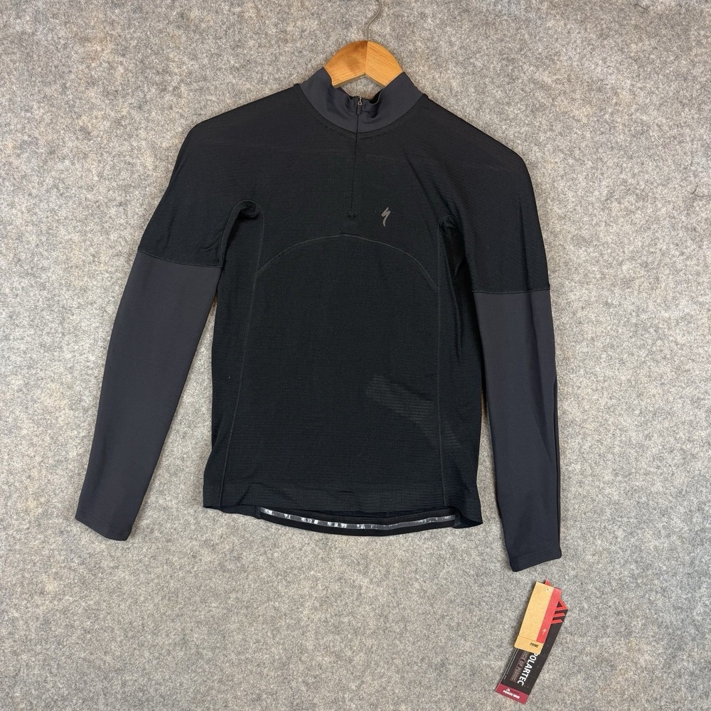 Specialized Prime Powergrid Jersey Womens Small Cycling 1/4 Zip Polartec